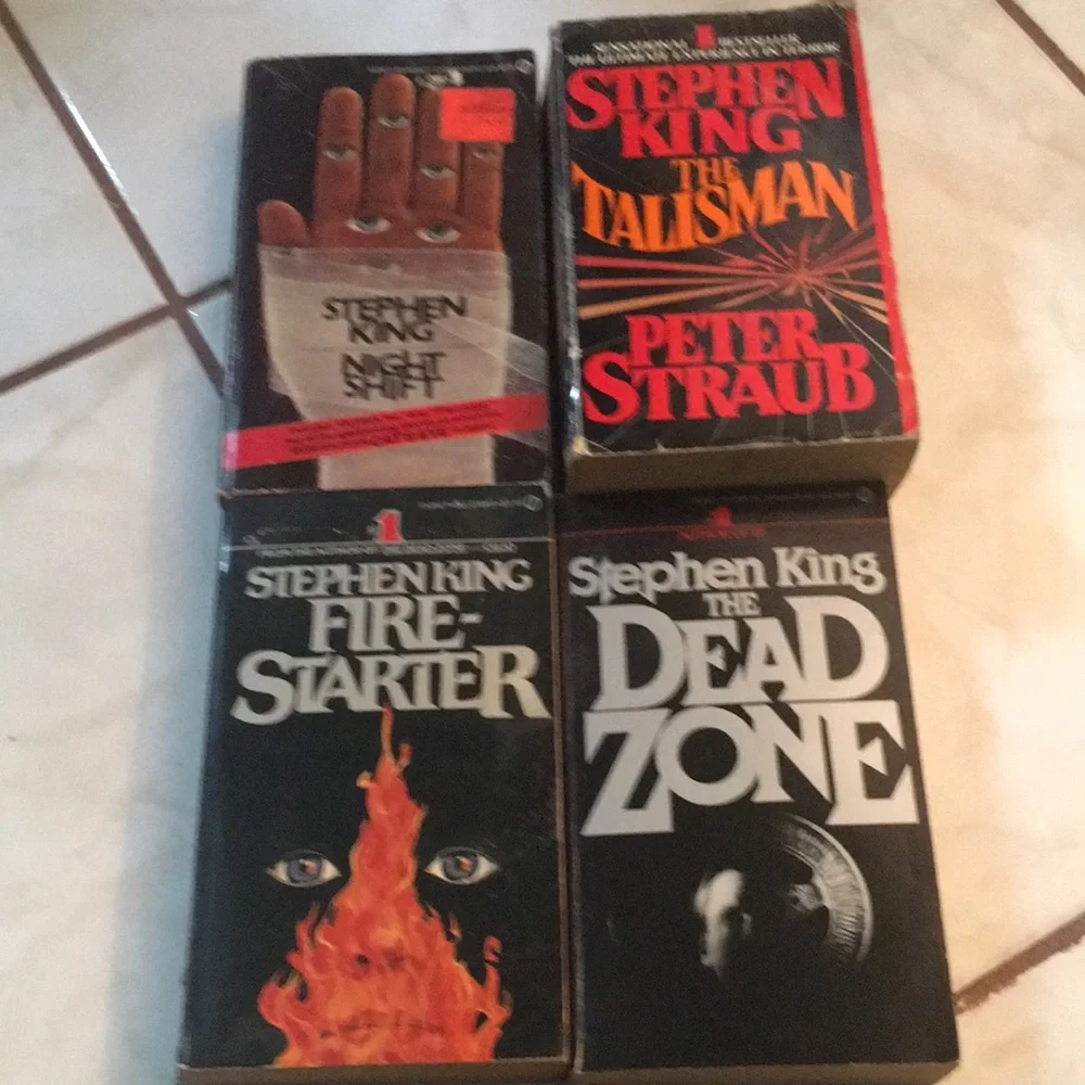 Stephen King 4 Paperback novels